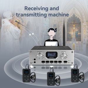 72 ~ 76MHz FM <span class=keywords><strong>Transmitter</strong></span> Receiver dịch dịch thiết bị XLR AUX cho ngôn ngữ giải thích Nhà thờ dịch tt119 - Product Image 6