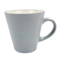 Modernqiu 사용자 정의 13 OZ/370ml 사진 승화를위한 손잡이와 친환경 미니멀리스트 디자인 세라믹 머그 경품 도매