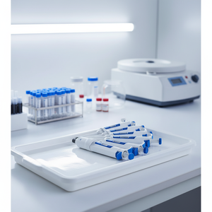 ปิเปตแบบดิจิตอลสำหรับห้องปฏิบัติการ ปริมาตร 1000-5000 ไมโครลิตร ปรับได้ ช่องเดียว ขนาดเล็ก - Product Image 4