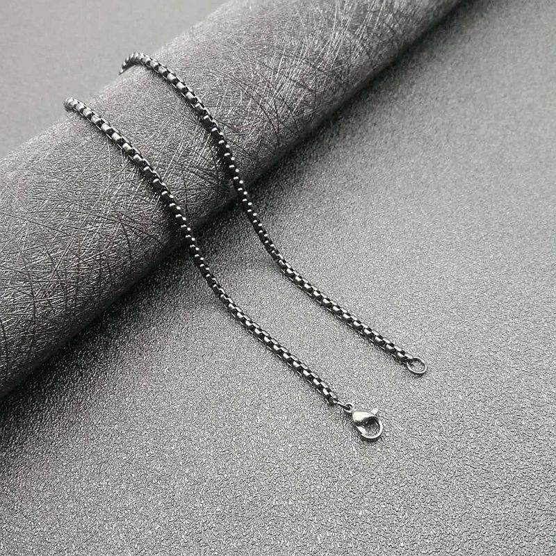 โซ่สีดำ3มม. * 60ซม.