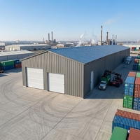 Centro Logístico Industrial de Gran Área, Hangar para Aviones, Almacén Frigorífico, Conjunto Completo de Construcción con Estructura de Acero