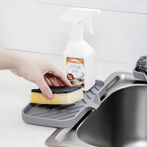 Draining <b>Mat</b> Silicone Sink Water Collection Non-Slip Countertop <b>Mat</b> Square Multi Purpose - Product Image 1
