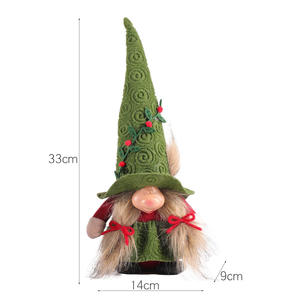 Adorno Navideño de Poliéster para Micro Paisaje de Casa Pequeña, Bola de Navidad y Adorno para Árbol, Regalo - Product Image 2