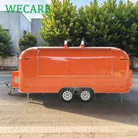 WECARE Remolque de Comida Móvil Personalizado para Cafetería, Bar, Kebab, Helados, Ideal para Festivales, Ferias y Eventos al Aire Libre