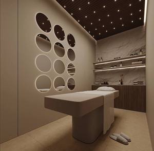 Diseño de Interiores de Lujo para Salón de Uñas y Peluquería Estilo Wabi Sabi |   Diseño y Solución Llave en Mano para Spa y Salón de Belleza Modernos - Product Image 5