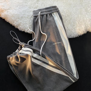 Pantalones de Hombre de Alta Calidad, Talla Grande, Personalizados, de Pana, Casuales, de Cintura Media, Transpirables, con Cierre de Cordón, para Invierno - Product Image 3