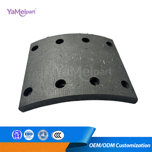 Plaquettes de frein 4707Q 23k de qualité supérieure, faible émission de poussière, silencieuses, qualité OEM pour camions lourds et remorques Frenos De <span class=keywords><strong>Camion</strong></span> 4707 4709 FMSI - Product Image 3