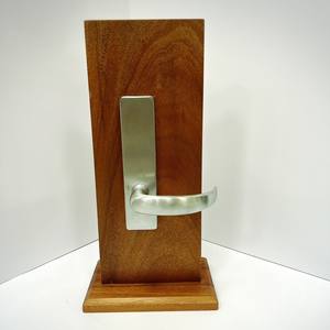 Juego de Manijas para Cerradura de Puerta Interior con Acabado Cromado, Palanca Larga para Puerta de Entrada de Apartamento Residencial Moderno - Product Image 6