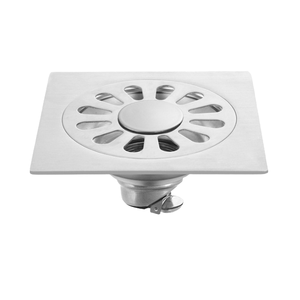 Grilles de drain de sol en acier inoxydable les plus vendues, de haute qualité, faciles <span class=keywords><strong>à</strong></span> installer pour une utilisation en salle de bain, sortie d'usine directe - Product Image 1