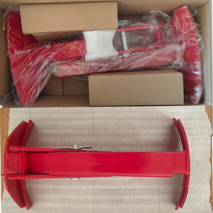 Gancho elevador de tambor de acero de 55 galones con certificado <span class=keywords><strong>CE</strong></span>, elevador de tambor de seguridad rojo de 1000 libras de capacidad - Product Image 3