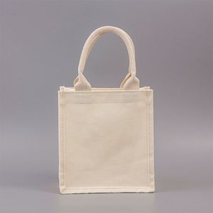 Sac fourre-tout personnalisé enduit, plusieurs tailles, avec graphiques 3D couleur intégrale, sac de courses vierge en toile pour impressions 3D couleur vibrante - Product Image 3