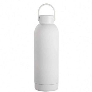 Stainless Steel Vacuum Insulated Water <b>Bottle</b> With Handle Minimalist Design For Travel All Colors Available - Product Image 2