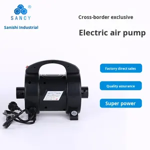 Bomba de Aire de Plástico Ecológica de Alta Presión <span class=keywords><strong>SANCY</strong></span> de 1300 W para Tiendas de Campaña Inflables, Kayaks, Botes de Goma, Tapetes de Yoga - Capacidad de 0.45 m - Product Image 3
