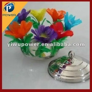 Blume aus Taubenpfanne Zaubertrick Edelstahl Doppelladung Taube Erscheint aus Feuerpfanne Zaubertricks - Product Image 5
