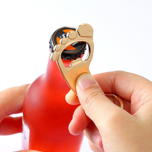 Footprint Keychain Bottle Opener Zinc Alloy Portable Multifunctional Beer Bottle Opener <b>Gift</b> Charm - Product Image 3