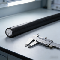 Câble aérien isolé JKLYJ 1kV, monoconducteur en aluminium, isolation XLPE, câble d'alimentation aérien pour la rénovation des réseaux ruraux