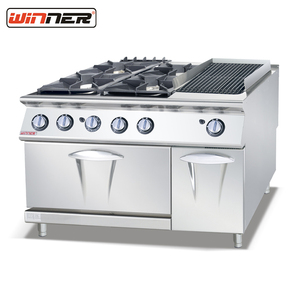 Parrilla de Gas de Acero Inoxidable de Alta Resistencia Winner <span class=keywords><strong>con</strong></span> <span class=keywords><strong>Piedra</strong></span> Volcánica, Equipo de Barbacoa, Parrilla/<span class=keywords><strong>Asador</strong></span> Combinado, Ahorro de Energía, Fácil Limpieza 1 - Product Image 1