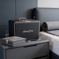 Matelas électrique double zone pliable avec refroidissement et chauffage pour un sommeil silencieux à la maison ou à l'hôtel