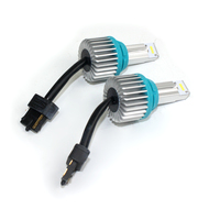 LANSEKO-ampoules LED CANBUS sans erreur, T20 7440 W21W 7440NA, 2200LM, CSP 9-SMD, prise et jeu pour sauvegarde de la lumière inversée blanche 6500K, nouveauté