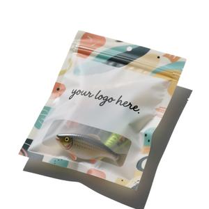 Sacs en <span class=keywords><strong>PVA</strong></span> debout avec logo imprimé personnalisé emballage en plastique <span class=keywords><strong>PVA</strong></span> avec fenêtre pour matériel de pêche à la <span class=keywords><strong>carpe</strong></span> résistant aux odeurs et à l'alimentation - Product Image 5