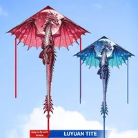 Nouvelle Grande Cerise en Voile Pterodactyle 2025 pour Enfants et Adultes, Facile à Piloter dans une Brise Légère, en Nylon
