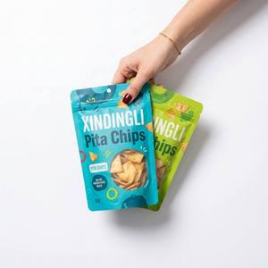 Custom Printed Resealable High Barrier Matte Stand Up Zipper <b>Bag</b> with Hang Hole for Online Offline Snack Retail - Product Image 3