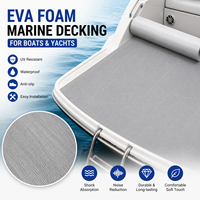 Revêtement de pont marin antidérapant en mousse EVA à motif diamant pour yacht