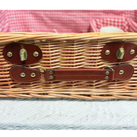 Panier Cadeau en Osier Écologique et Durable avec Poignées pour Rangement et Utilisation Polyvalente – Vente en Gros Usine
