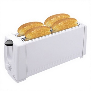 Tostadora y Panificadora Eléctrica <span class=keywords><strong>de</strong></span> Gran Capacidad <span class=keywords><strong>de</strong></span> 1200W, Estándar Europeo, Bestseller Transfronterizo, para 4 Rebanadas, Ideal para el Desayuno - Product Image 1
