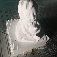 YN2040 3D modèle faisant Eps mousse bateau voiture moule 360 degrés broche 5 axes CNC routeur fraisage gravure Machine Auto outil changement