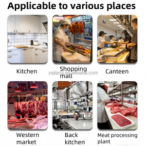 Giá bán buôn thương mại thịt điện Saw nặng đông lạnh cá thịt bò cuttermeat Saw Máy cắt - Product Image 4