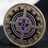 Pièce de monnaie commémorative personnalisée en émail souple sans MOQ, impression UV, alliage de zinc 3D, fabricant de pièces de monnaie commémoratives