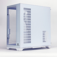 Boîtier d'ordinateur de jeu ATX Full Tower de la série Dreamer avec fenêtre latérale, construction métallique, écran LCD - En stock