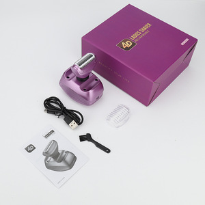 เครื่องโกนขนสำหรับผู้หญิงแบบเปียกและแห้ง IPX6 กันน้ำ ใช้พลังงานจาก USB พร้อมหน้าจอ LCD ชุดอุปกรณ์ตกแต่งขนตามร่างกายและบิกินี่ สำหรับใช้ในบ้าน - Product Image 2