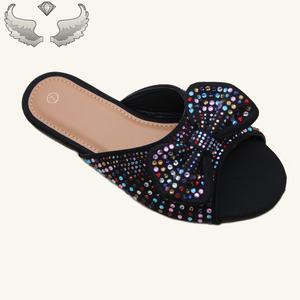 Sandalias Planas de Primavera para Mujer, Modernas y de Alta Calidad, con Lazos de Pedrería, Ligeras, Transpirables, Antideslizantes y Reciclables - Product Image 2