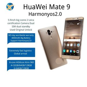 Telefono Cellulare Mate9 Originale Android Dual Sim 6+64GB 128GB HarmonyOS Sbloccato Telefoni Usati in Stock 5.<span class=keywords><strong>9</strong></span> Pollici per HuaWei Mate <span class=keywords><strong>9</strong></span> - Product Image 2