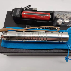 Hot Sale Extremely Powerful Flashlight Multi-Functional Aluminum Body Blue Infrared Laser Pointer for Outdoor