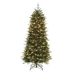 Árbol de Navidad Artificial Verde de Alta Calidad en Oferta, de 150 cm, 180 cm, 210 cm, 240 cm, 270 cm, de PE y PVC, para Decoración Navideña - Product Image 1