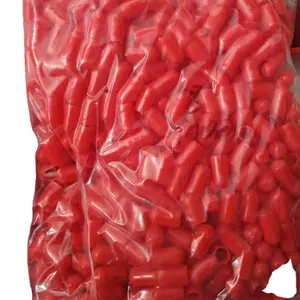 اللون الأحمر 2 مللي متر بولي كلوريد الفينيل حماية المكونات/الأنابيب البلاستيكية سدادة طرفية/المكونات البلاستيكية