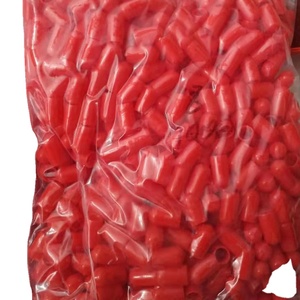 Red colour 2mm PVC Protection plug/ Plastic Pipe end plug/ PVC plug