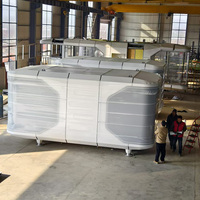 Prix de gros d'usine Qualité Luxe Moderne Modulaire Cabine Capsule Maison Conteneur Mini Maison Préfabriquée Espace Domestique