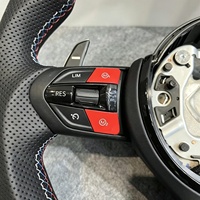 Volant rouge M1M2 pour BMW F40 F10 F82 F22 Série 3 Série 5 F80 M3 F82 M4 M5 E90 E80 E70 Volants sport