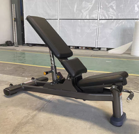 TOPTONS Banc de fitness commercial de haute qualité Chaise d'haltère réglable Équipement de gymnastique Banc de musculation pliable Banc d'entraînement Presse