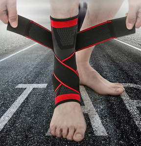 Bandes de soutien de cheville respirantes à bas prix pour volleyball et basketball, avec protection du talon - Product Image 1