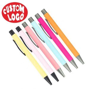 Bolígrafo Comercial de Plástico Azul con Cuentas, en Oferta - Product Image 1