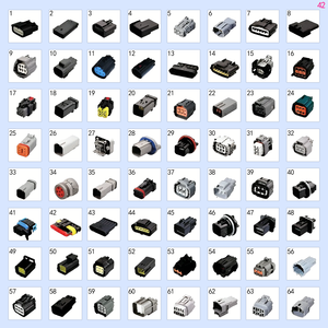 Thiết bị đầu cuối Tyco TE fci kết nối 2/3/4/5/6/7/8/9/10 pin tự động ô tô kết nối điện dây khai thác kết nối không thấm nước - Product Image 1