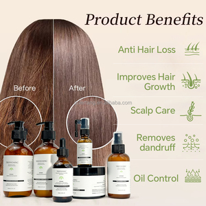 Shampooing <span class=keywords><strong>et</strong></span> après-shampooing naturels à base de plantes <span class=keywords><strong>anti</strong></span>-<span class=keywords><strong>chute</strong></span> de cheveux, marque privée, soin au romarin, sans sulfate, pour la croissance des cheveux - Product Image 4