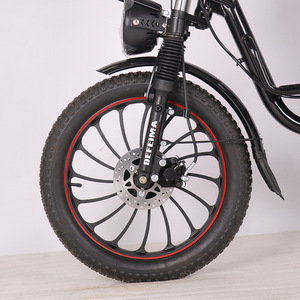 Nouveau Vélo Électrique Chinois Monster 20 pouces 500W 1000W pour Adultes, Vélo Cargo Hybride Urbain pour Livraison de Repas et Fret - Product Image 3