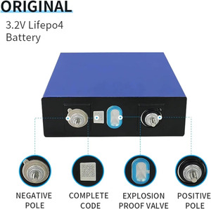 <span class=keywords><strong>Batterie</strong></span> de stockage solaire à cycle profond 3,2 V 50 Ah |   <span class=keywords><strong>Batterie</strong></span> au lithium <span class=keywords><strong>AGM</strong></span>/Gel longue durée pour système hors réseau de camping-car et de bateau |   Certifié CE/UL - Product Image 5