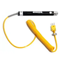 Sonde thermocouple de surface de type K pour la mesure de la température des surfaces liquides et solides NR-81530 NR-81531B NR-81532B NR-81533B Fabriqué en Chine continentale